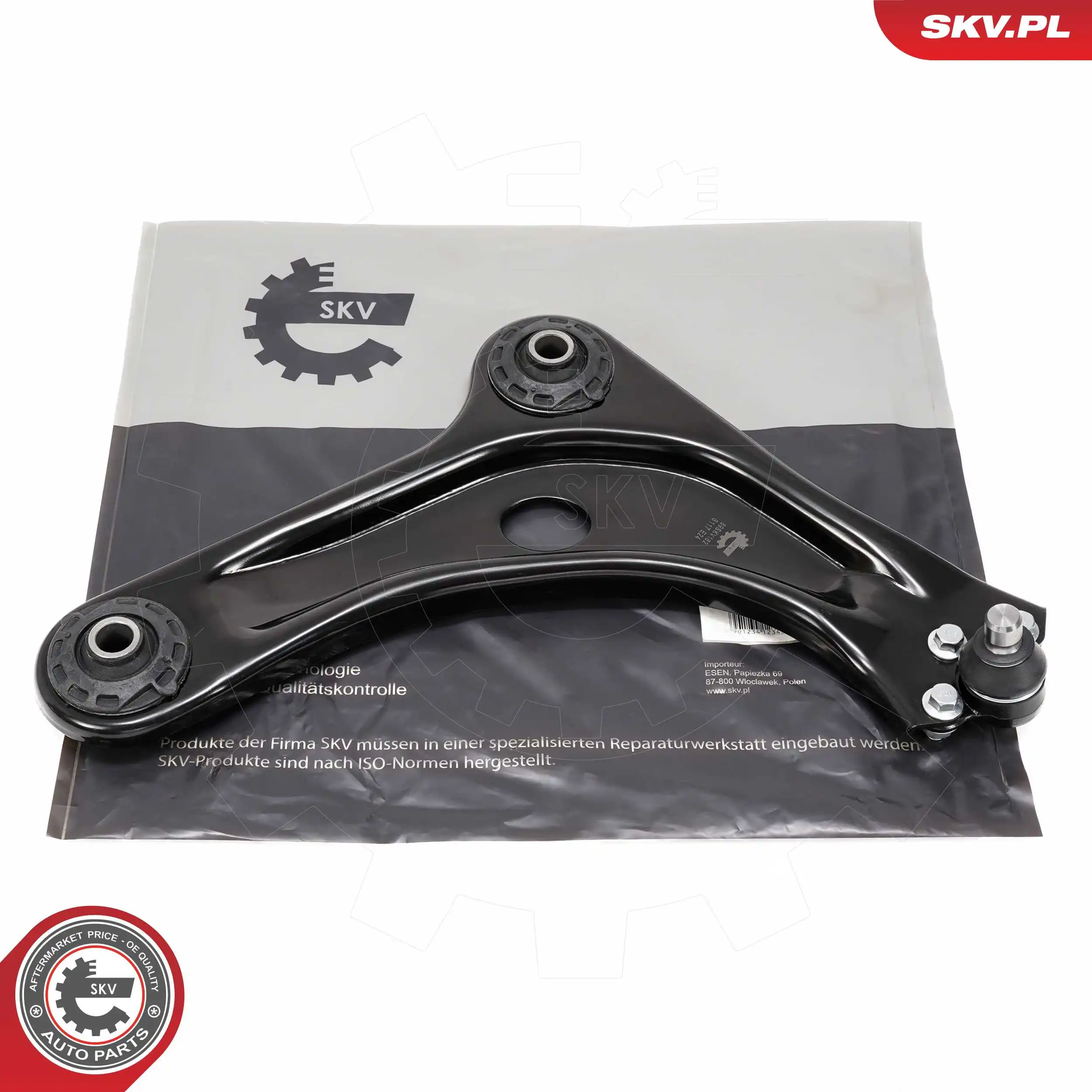 Control/Trailing Arm, wheel suspension